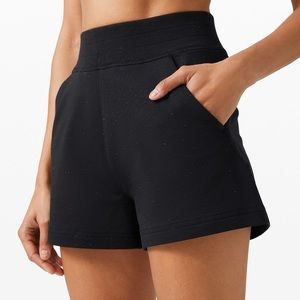 LuluLemon LA Sweat Short in Black